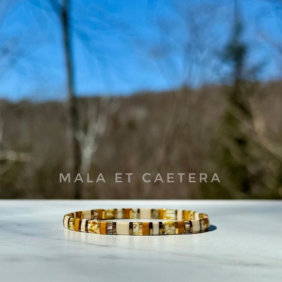 Japanese Miyuki Tila Bracelet - Picture 1 of 2